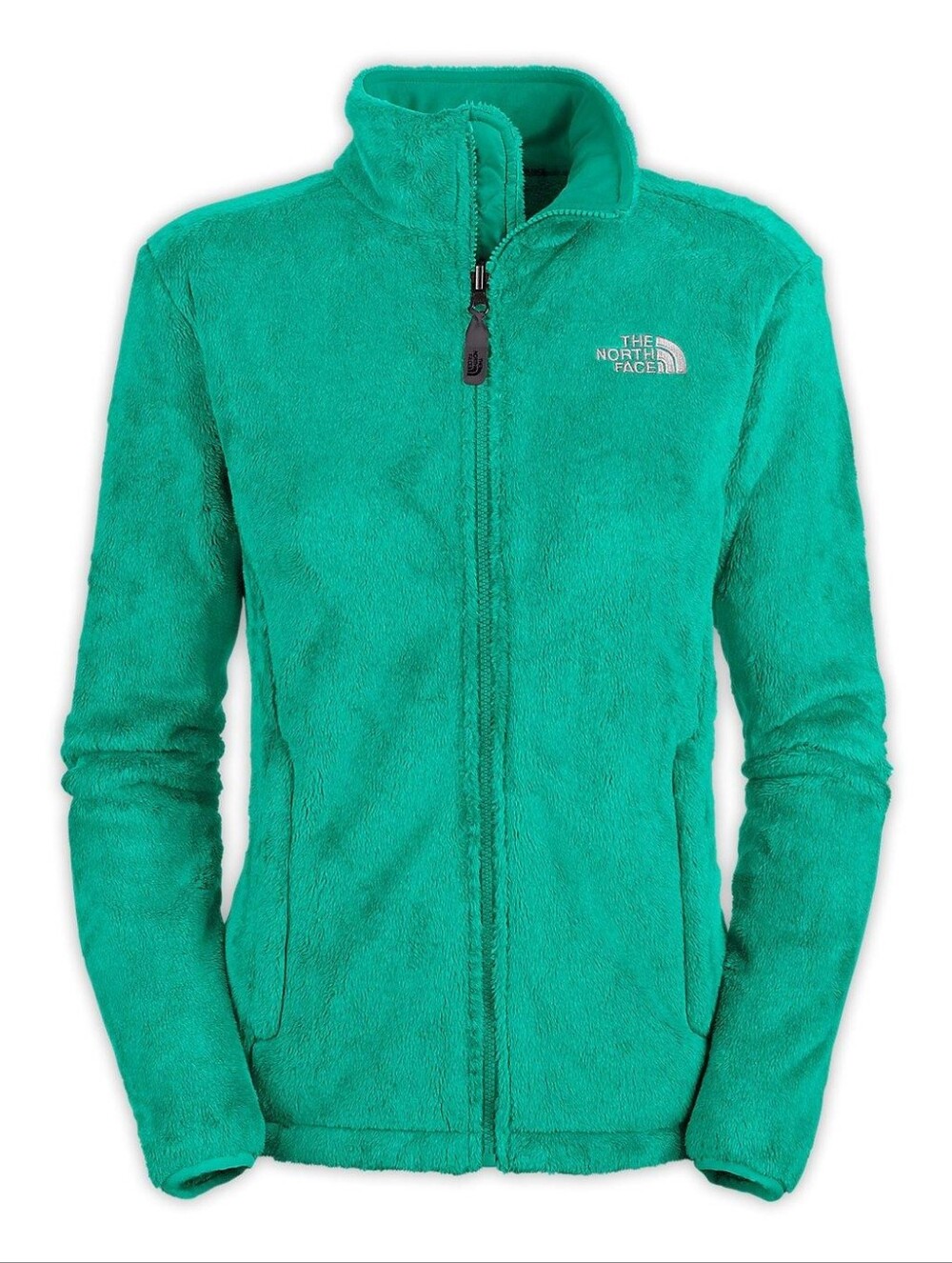 The North Face Women's Teal Plush Full-Zip Jacket
